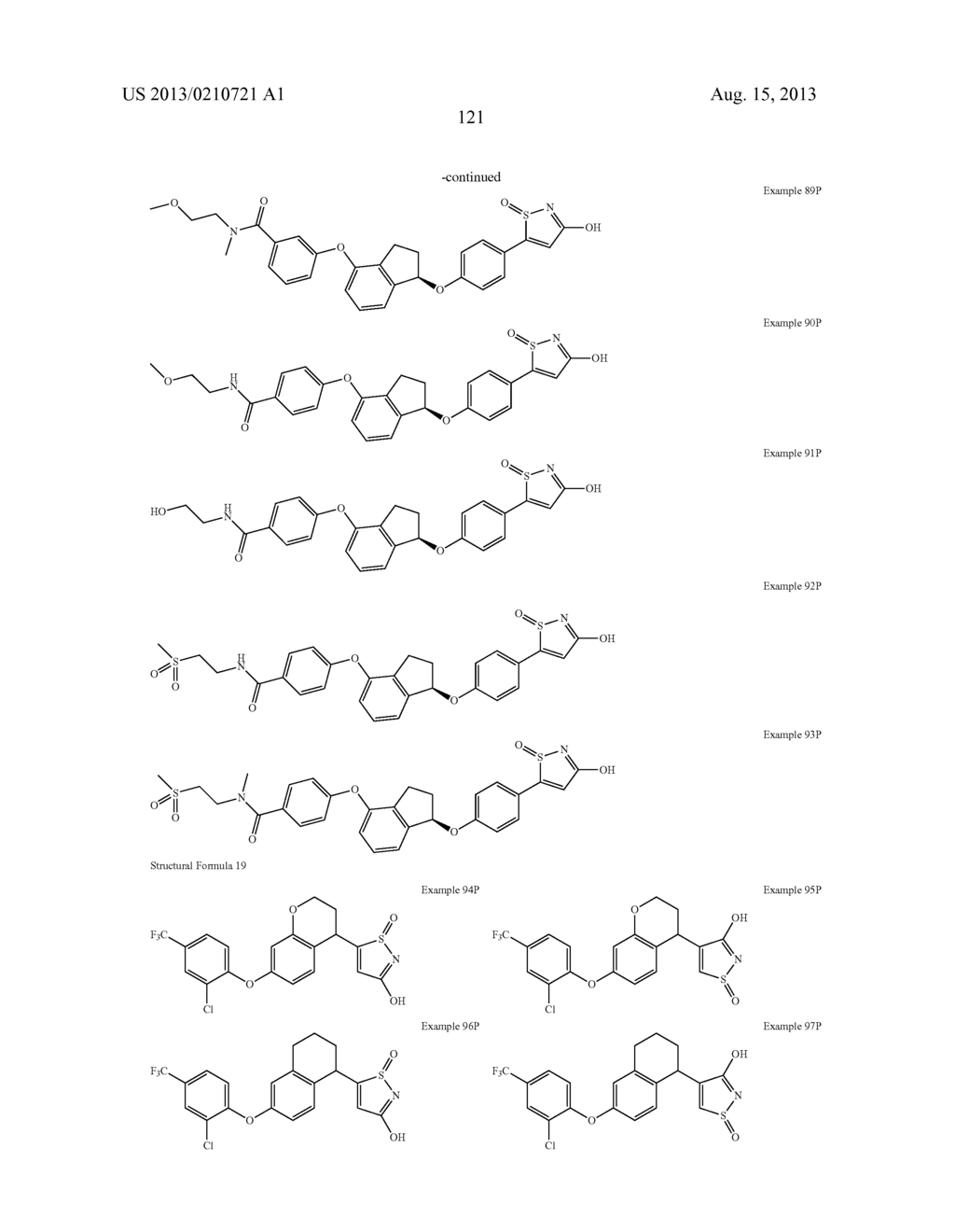 NOVEL 3-HYDROXYISOTHIAZOLE 1-OXIDE DERIVATIVES - diagram, schematic, and image 122