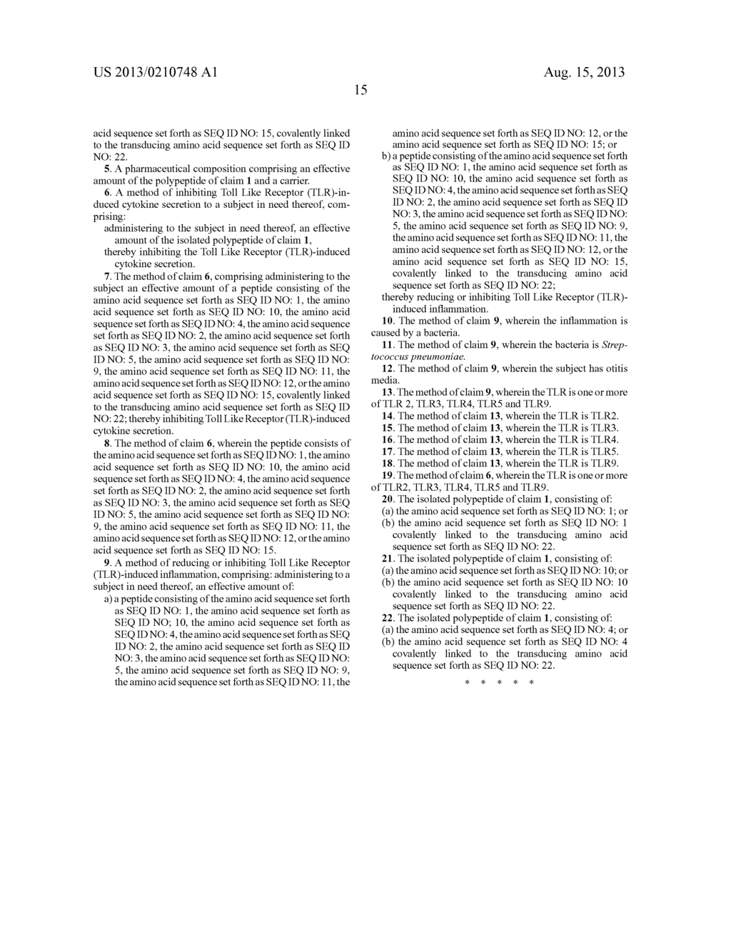 METHOD AND PEPTIDE FOR REGULATING CELLULAR ACTIVITY - diagram, schematic, and image 38