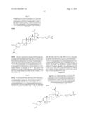 C-3 CYCLOALKENYL TRITERPENOIDS WITH HIV MATURATION INHIBITORY ACTIVITY diagram and image