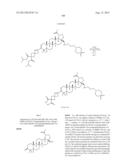 C-3 CYCLOALKENYL TRITERPENOIDS WITH HIV MATURATION INHIBITORY ACTIVITY diagram and image