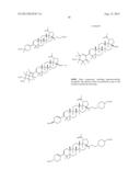 C-3 CYCLOALKENYL TRITERPENOIDS WITH HIV MATURATION INHIBITORY ACTIVITY diagram and image