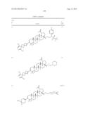 C-3 CYCLOALKENYL TRITERPENOIDS WITH HIV MATURATION INHIBITORY ACTIVITY diagram and image