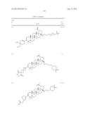 C-3 CYCLOALKENYL TRITERPENOIDS WITH HIV MATURATION INHIBITORY ACTIVITY diagram and image