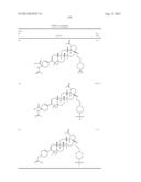 C-3 CYCLOALKENYL TRITERPENOIDS WITH HIV MATURATION INHIBITORY ACTIVITY diagram and image