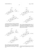 C-3 CYCLOALKENYL TRITERPENOIDS WITH HIV MATURATION INHIBITORY ACTIVITY diagram and image