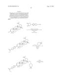 C-3 CYCLOALKENYL TRITERPENOIDS WITH HIV MATURATION INHIBITORY ACTIVITY diagram and image