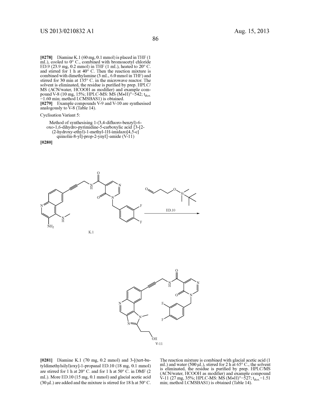 1H-IMIDAZO[4,5-C]QUINOLINES - diagram, schematic, and image 87