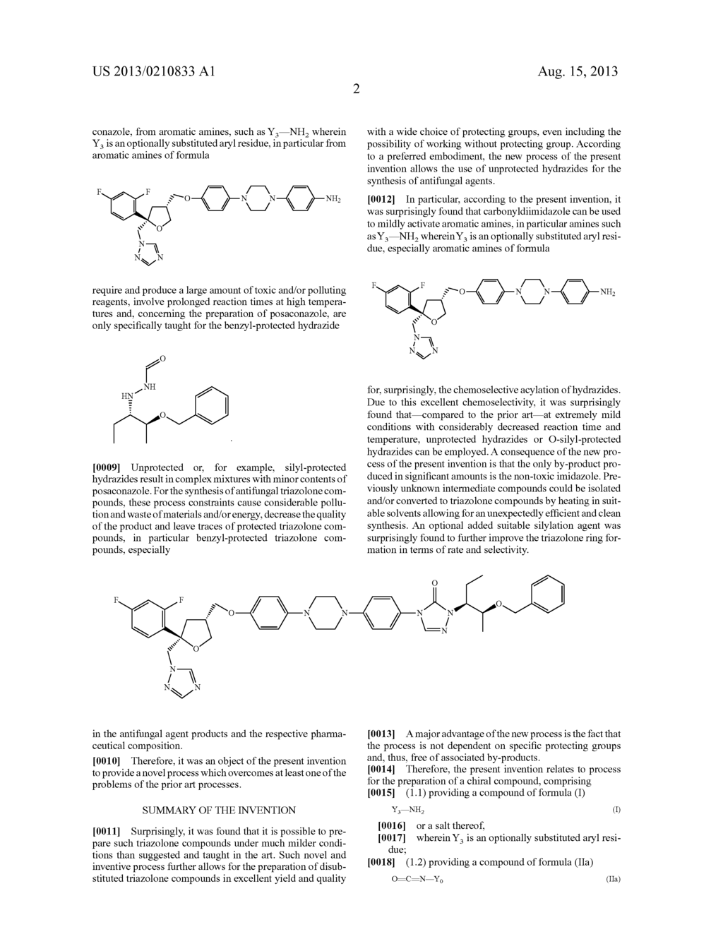 PROCESS FOR THE PREPARATION OF CHIRAL TRIAZOLONES - diagram, schematic, and image 08