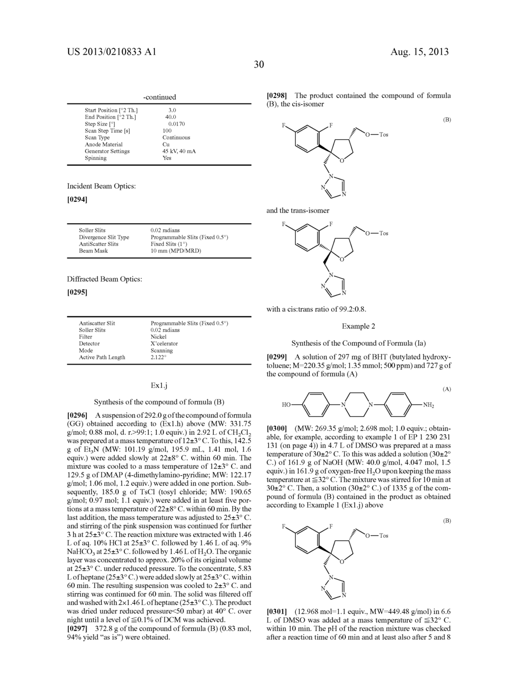 PROCESS FOR THE PREPARATION OF CHIRAL TRIAZOLONES - diagram, schematic, and image 36