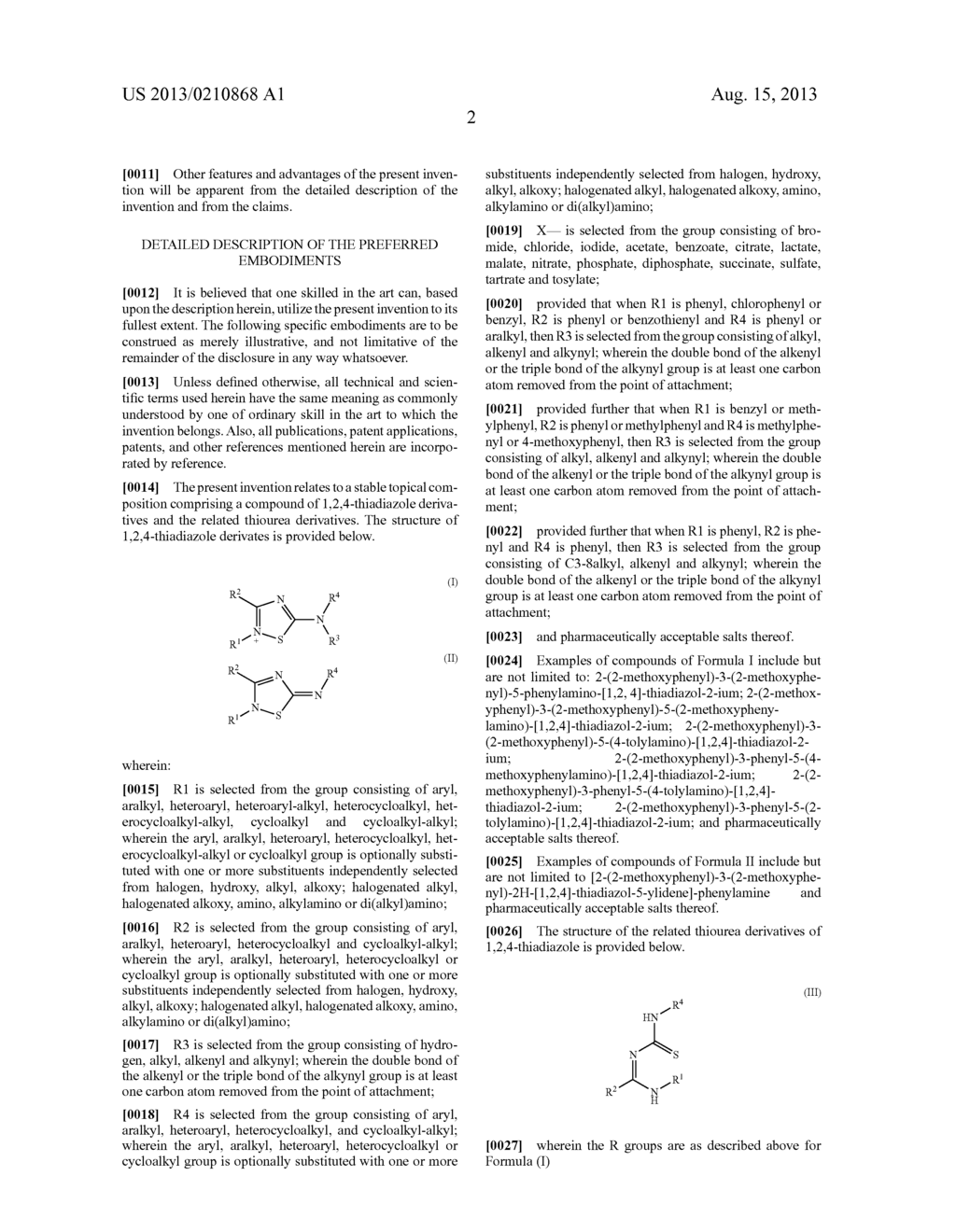 STABLE TOPICAL COMPOSITIONS FOR 1,2,4-THIADIAZOLE DERIVATIVES - diagram, schematic, and image 03