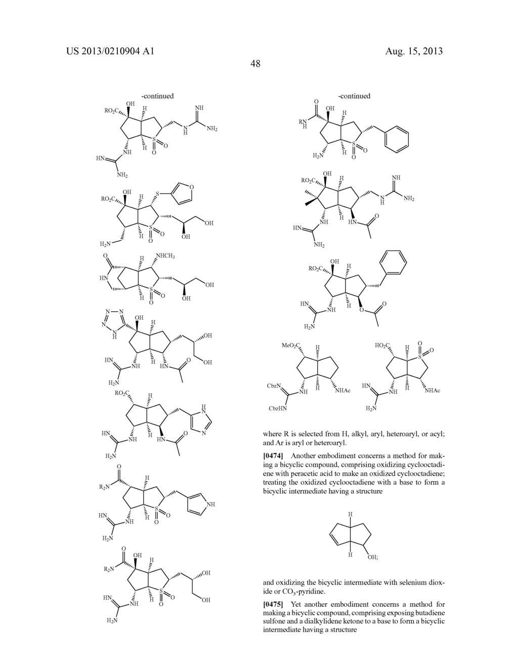 SYNTHESIS OF BICYCLIC COMPOUNDS AND METHOD FOR THEIR USE AS THERAPEUTIC     AGENTS - diagram, schematic, and image 61