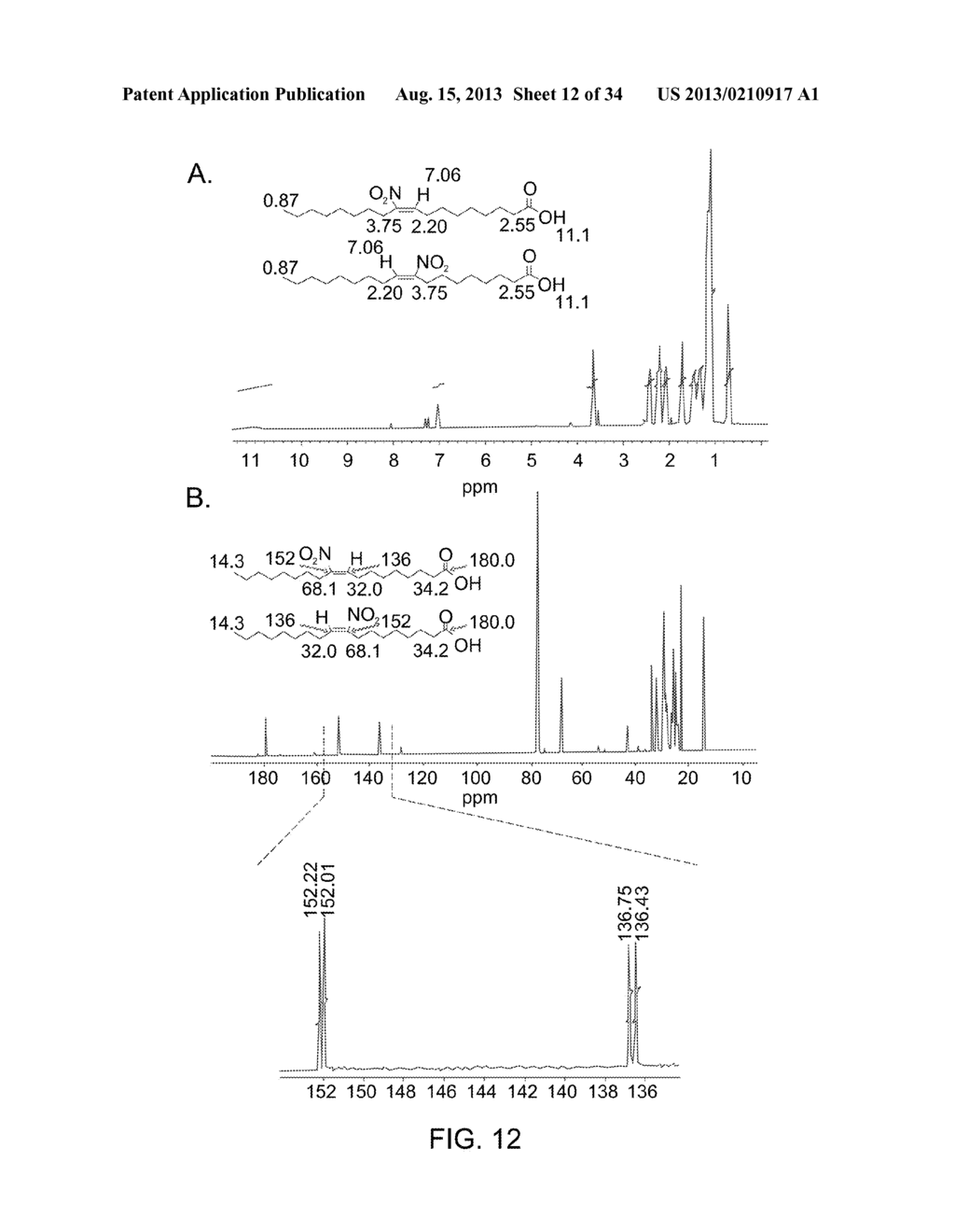 Nitrated Lipids and Methods of Making and Using Thereof - diagram, schematic, and image 13