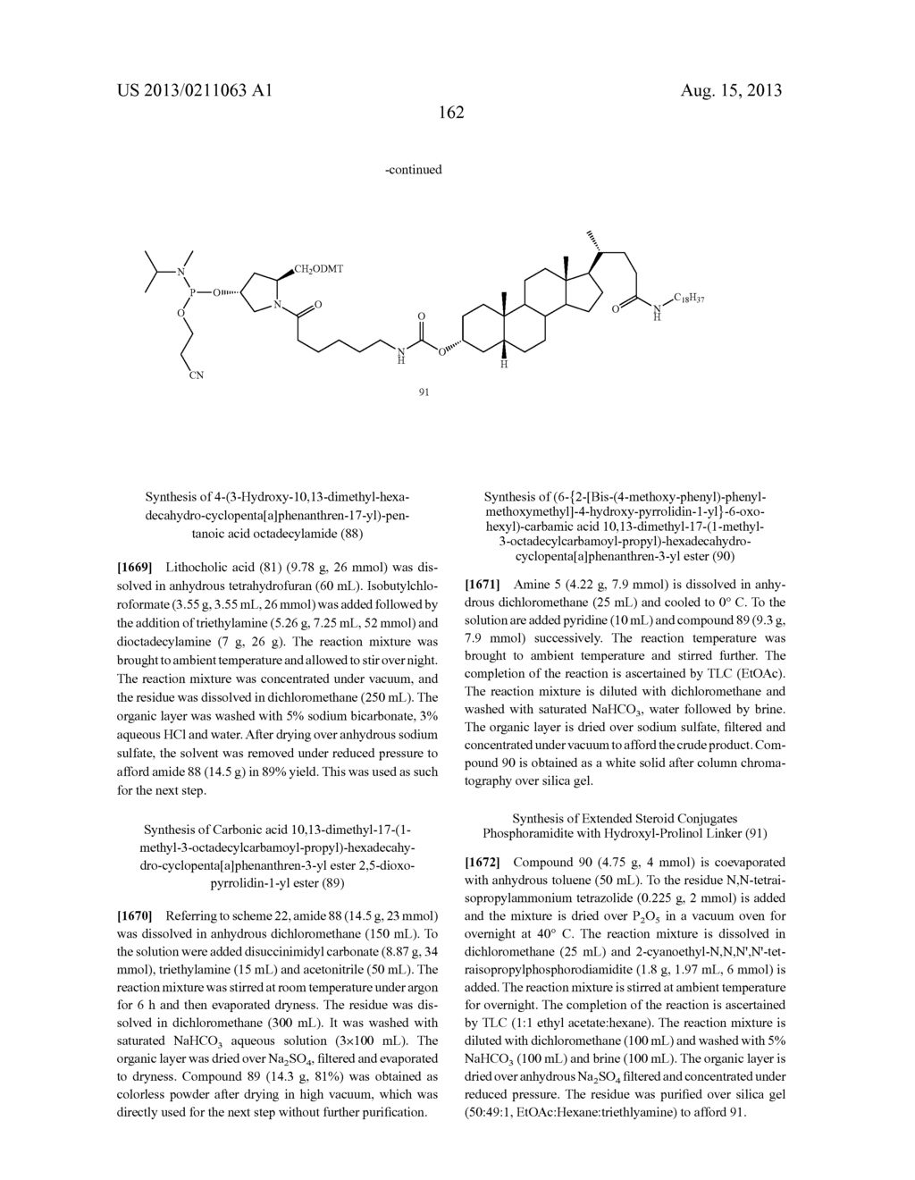 MODIFIED iRNA AGENTS - diagram, schematic, and image 191