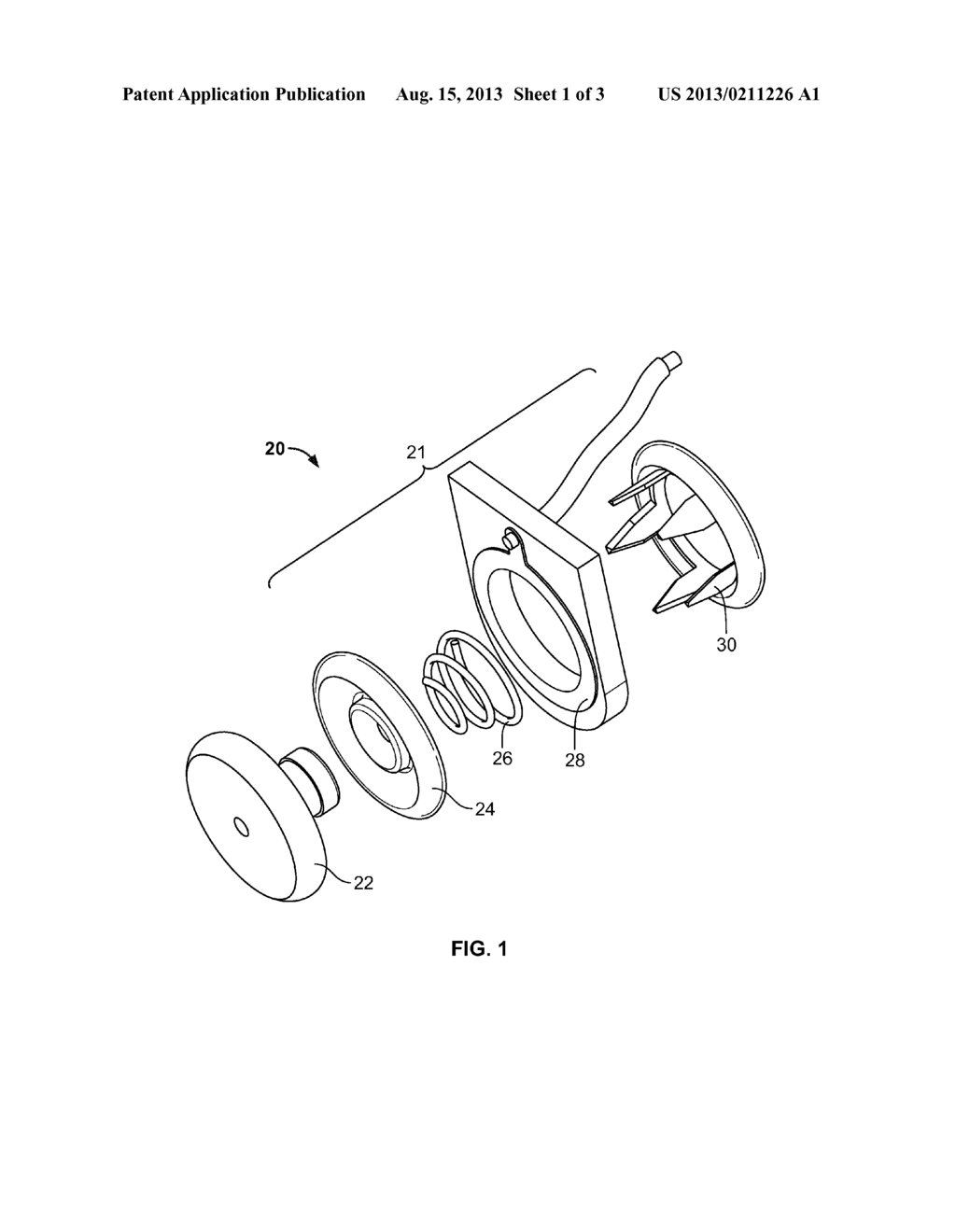 DRY ELECTRODE DEVICE AND METHOD OF ASSEMBLY - diagram, schematic, and image 02