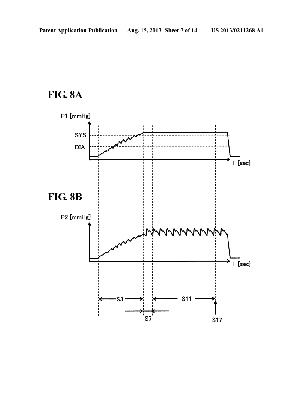 BLOOD PRESSURE INFORMATION MEASUREMENT DEVICE AND BLOOD PRESSURE     INFORMATION MEASUREMENT METHOD - diagram, schematic, and image 08