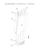 Medicament Delivery Device Comprising a Manual Activation Member with     Improved Gripping and Activation Abilities diagram and image