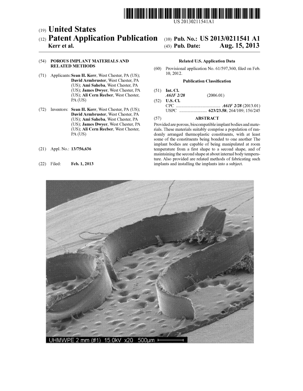 Porous Implant Materials and Related Methods - diagram, schematic, and image 01