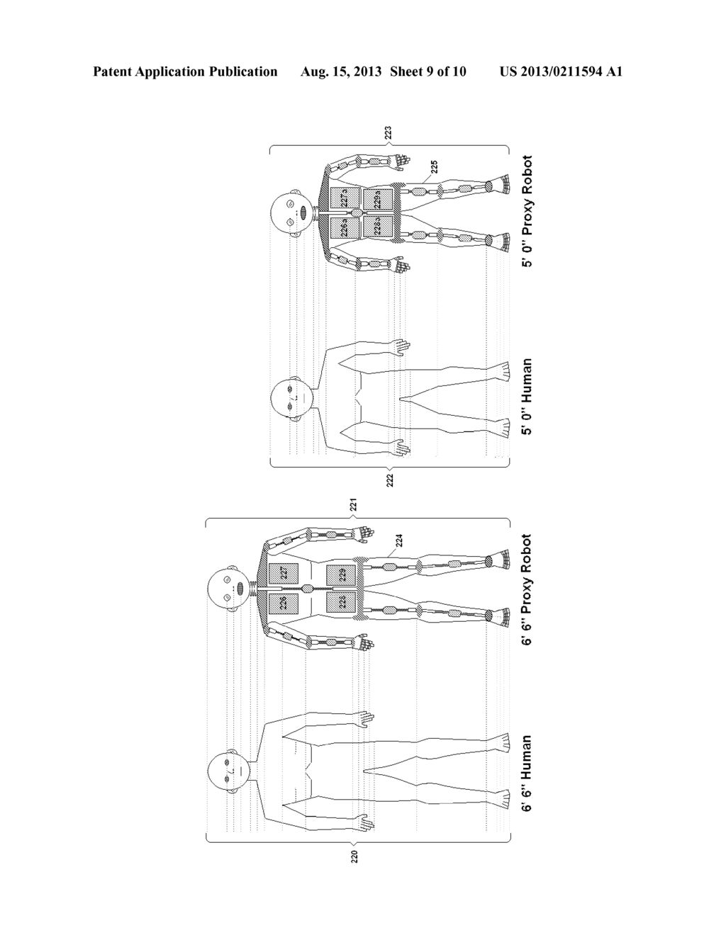 Proxy Robots and Remote Environment Simulator for Their Human Handlers - diagram, schematic, and image 10