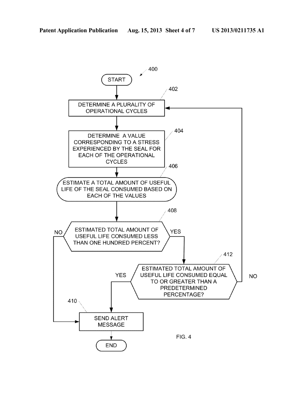 METHODS AND APPARATUS FOR ESTIMATING USEFUL LIFE OF A SEAL - diagram, schematic, and image 05