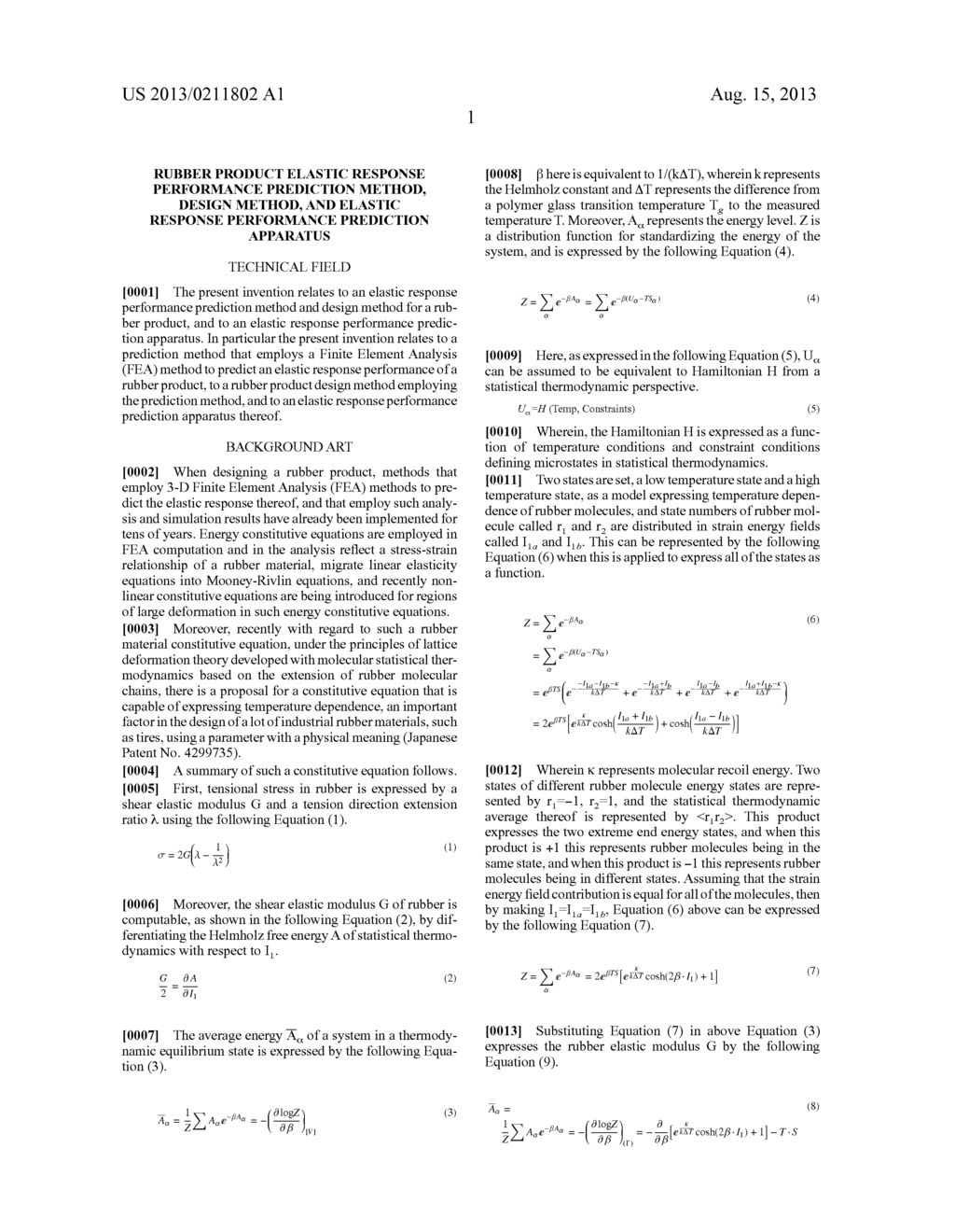 RUBBER PRODUCT ELASTIC RESPONSE PERFORMANCE PREDICTION METHOD, DESIGN     METHOD, AND ELASTIC RESPONSE PERFORMANCE PREDICTION APPARATUS - diagram, schematic, and image 06