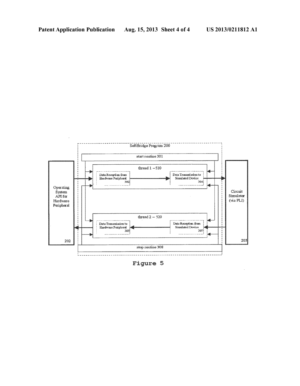 CONVEYING DATA FROM A HARDWARE DEVICE TO A CIRCUIT SIMULATION - diagram, schematic, and image 05