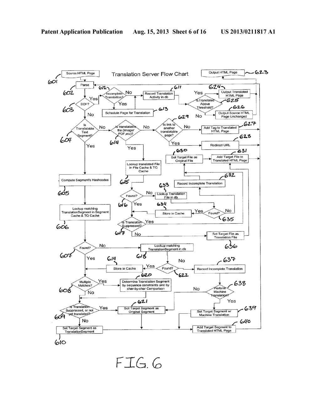 DYNAMIC LANGUAGE TRANSLATION OF WEB SITE CONTENT - diagram, schematic, and image 07