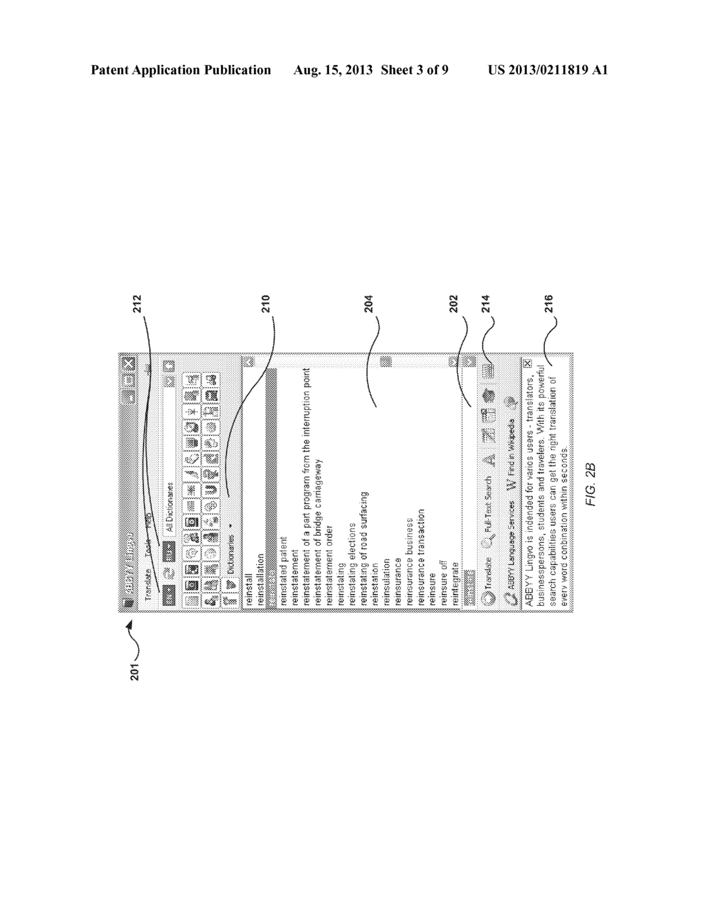 Displaying examples from texts in dictionaries - diagram, schematic, and image 04