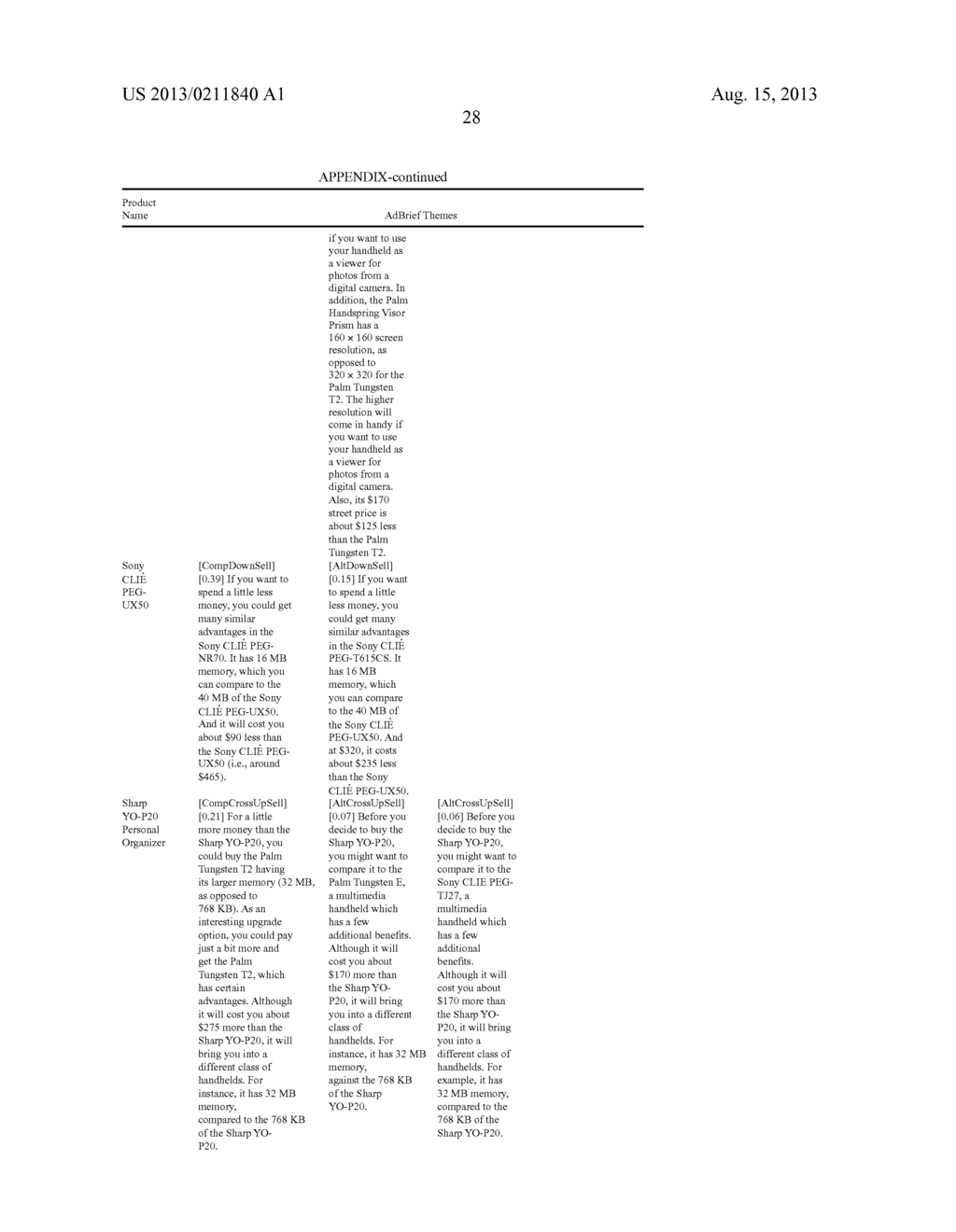 SYSTEM AND METHOD FOR GENERATING AN ALTERNATIVE PRODUCT RECOMMENDATION - diagram, schematic, and image 35