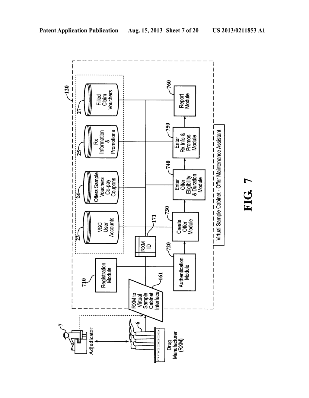 VIRTUAL SAMPLE CABINET SYSTEM AND METHOD FOR PRESCRIPTION DRUG MARKETING - diagram, schematic, and image 08