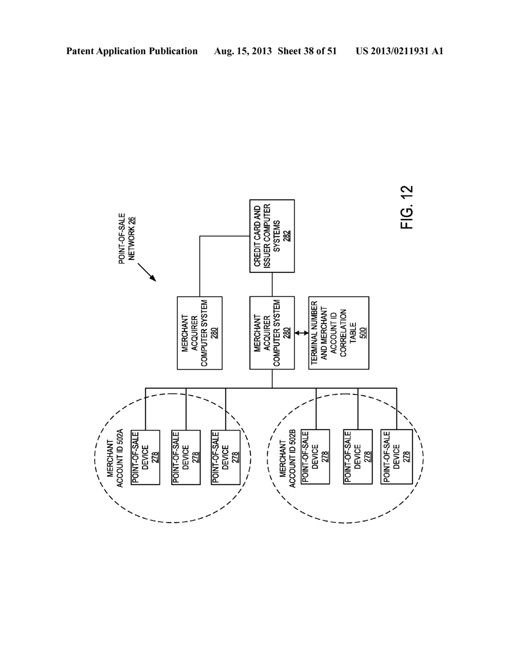 TRANSACTION AUTHENTICATION WITH A NON-PAN ID AND PIN - diagram, schematic, and image 39