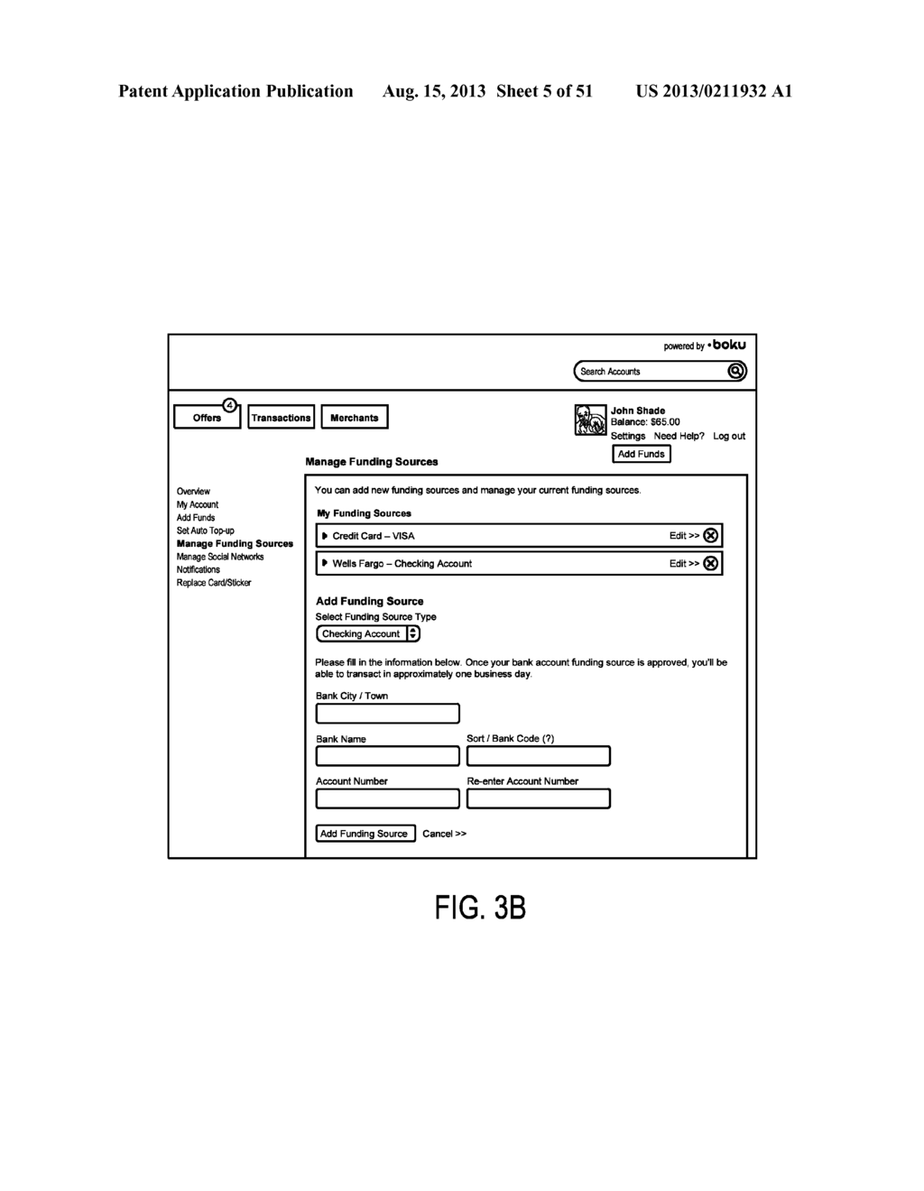 TRANSACTION AUTHENTICATION WITH A VARIABLE-TYPE USER-STORED ACCOUNT     IDENTIFIER - diagram, schematic, and image 06