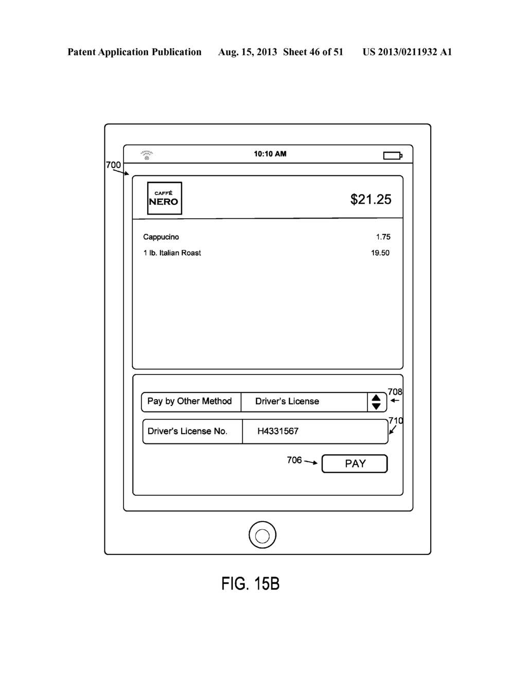 TRANSACTION AUTHENTICATION WITH A VARIABLE-TYPE USER-STORED ACCOUNT     IDENTIFIER - diagram, schematic, and image 47