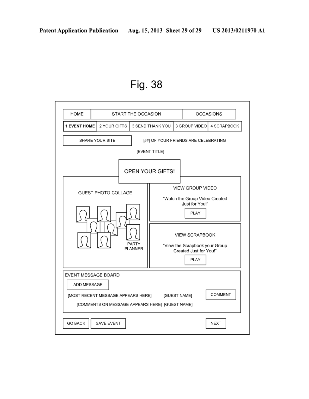 PERSONALIZED WEBPAGE GIFTING SYSTEM - diagram, schematic, and image 30