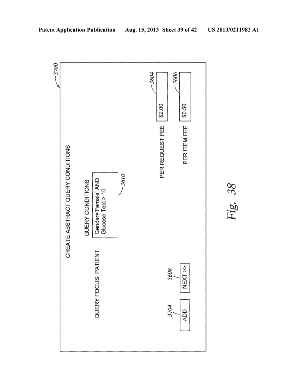 ESTABLISHING A DATA MANGEMENT FEE STRUCTURE BASED ON FINE GRAINED DATA     ENTITIES - diagram, schematic, and image 40