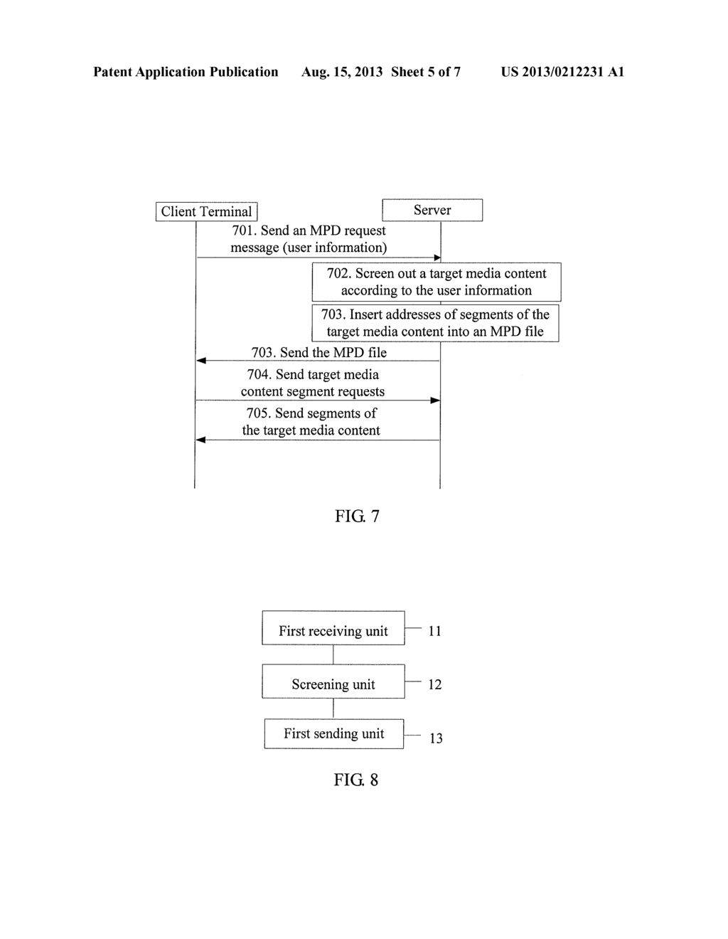 METHOD, APPARATUS AND SYSTEM FOR DYNAMIC MEDIA CONTENT INSERTION BASED ON     HTTP STREAMING - diagram, schematic, and image 06