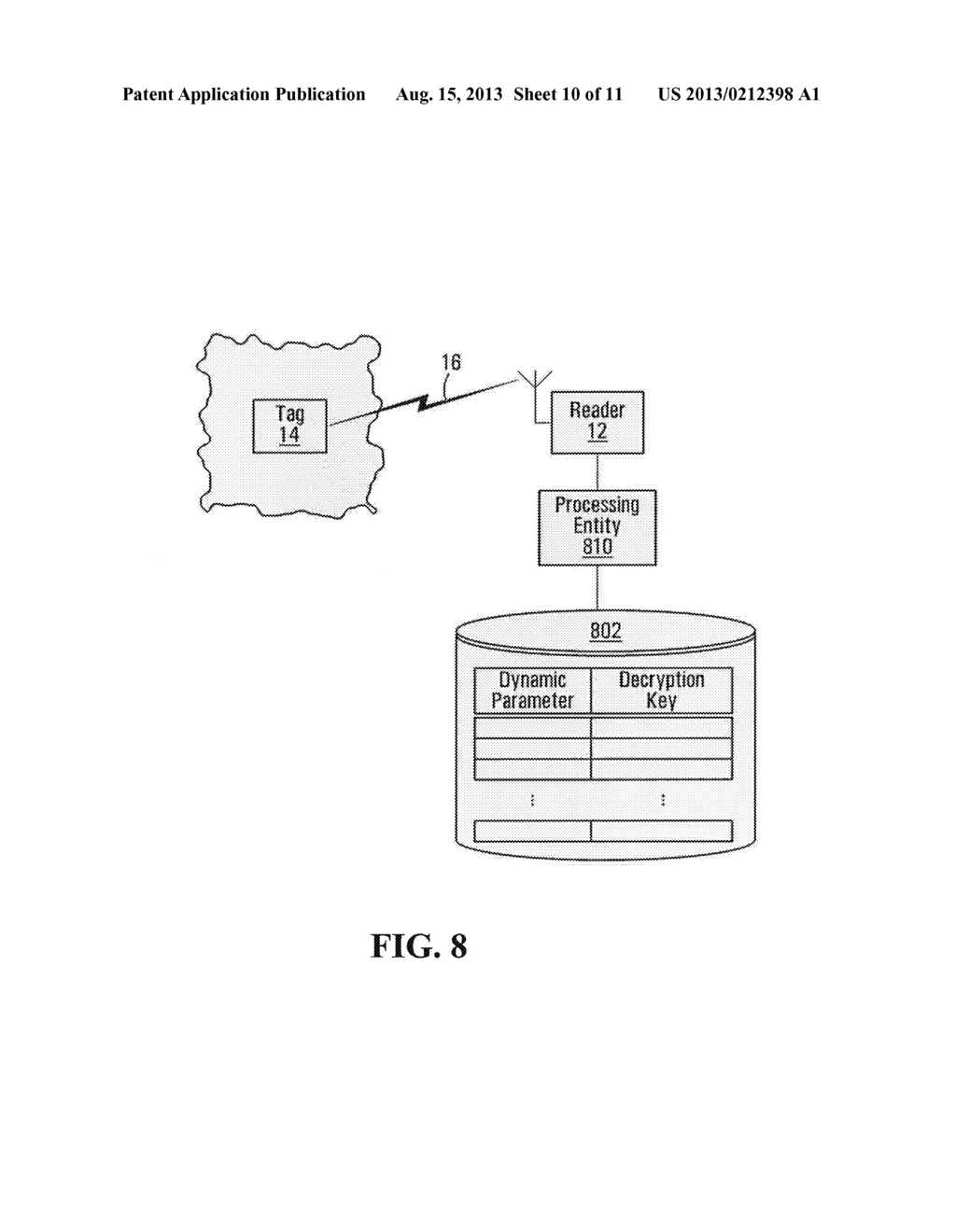 METHOD AND SYSTEM FOR VALIDATING A DEVICE THAT USES A DYNAMIC IDENTIFIER - diagram, schematic, and image 11