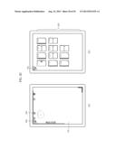 TABLET HAVING USER INTERFACE diagram and image