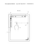 TABLET HAVING USER INTERFACE diagram and image