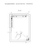 TABLET HAVING USER INTERFACE diagram and image