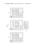 TABLET HAVING USER INTERFACE diagram and image