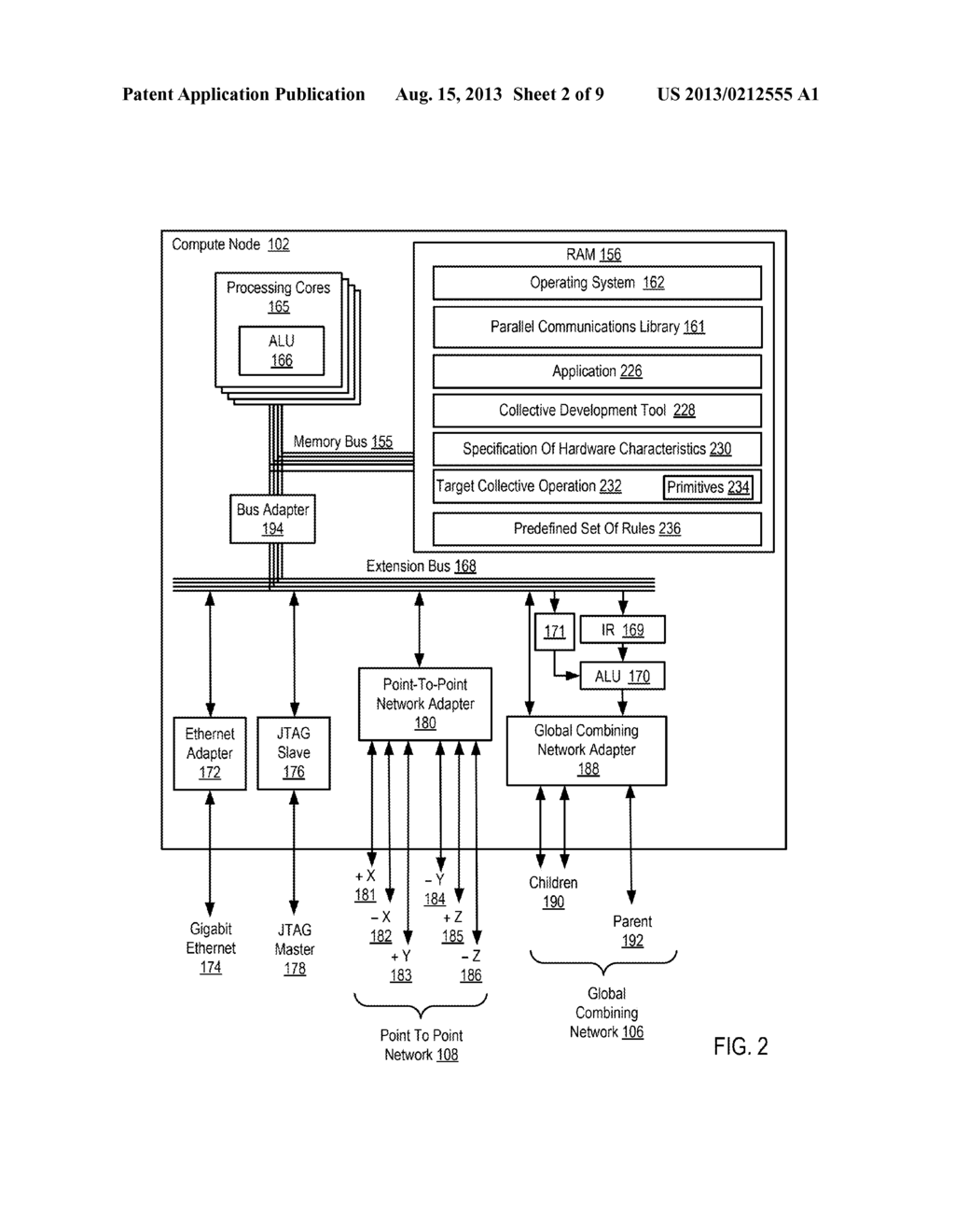 Developing A Collective Operation For Execution In A Parallel Computer - diagram, schematic, and image 03