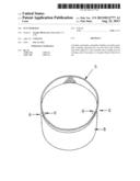 Sun Visor Hat diagram and image