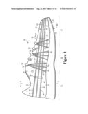 Article Of Footwear Having An Upper Incorporating A Tensile Strand With A     Cover Layer diagram and image