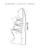 Article Of Footwear Having An Upper Incorporating A Tensile Strand With A     Cover Layer diagram and image