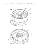 Water Activated Ejector Mechanism for Rotary Buckle Assembly diagram and image