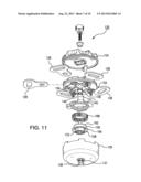 Water Activated Ejector Mechanism for Rotary Buckle Assembly diagram and image