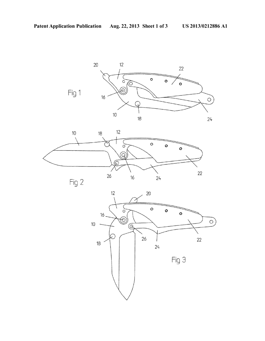 Lock Optional, Spring Assisted Folding Knife - diagram, schematic, and image 02