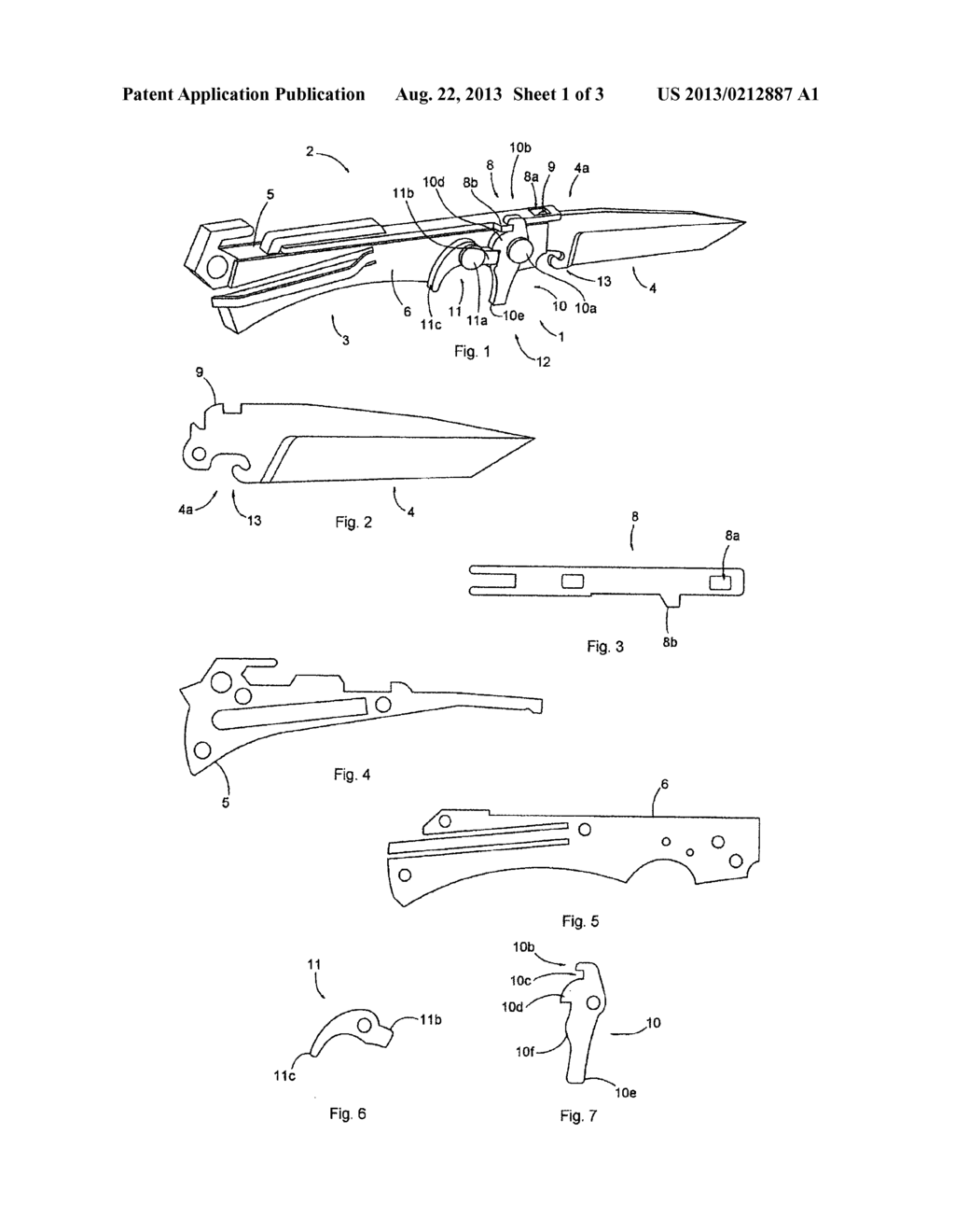 SYSTEM FOR BLADE LOCKING IN THE UNFOLDING POSITION FOR A FOLDING BLADE     KNIFE - diagram, schematic, and image 02