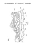 Sole And Article Of Footwear Having A Pod Assemby diagram and image