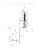 PROCESS AND APPARATUS FOR MANUFACTURING A COMPOSITE FIRE PRODUCT AND     PRODUCT RESULTING THEREFROM diagram and image